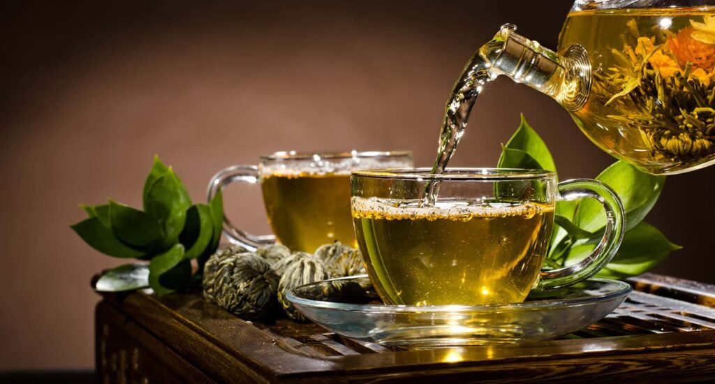 Grønn te for kroppen